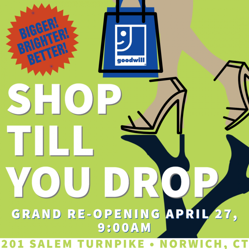 Norwich Goodwill Store Now Open!